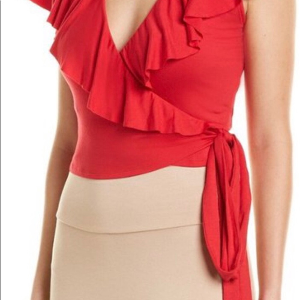 Rachel Pally knit wrap top